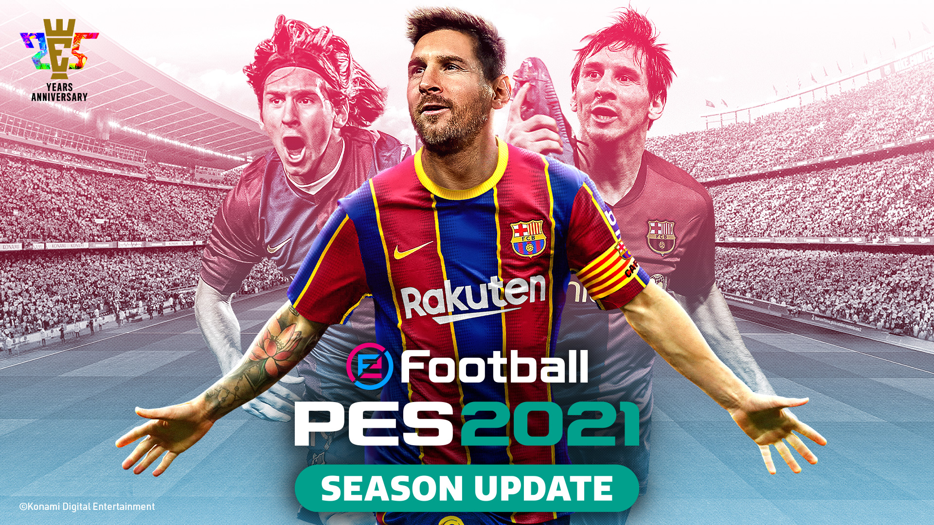 KONAMI ANNOUNCES eFootball PES 2021 SEASON UPDATE, AVAILABLE FROM SEPTEMBER  15th | KONAMI DIGITAL ENTERTAINMENT B.V.